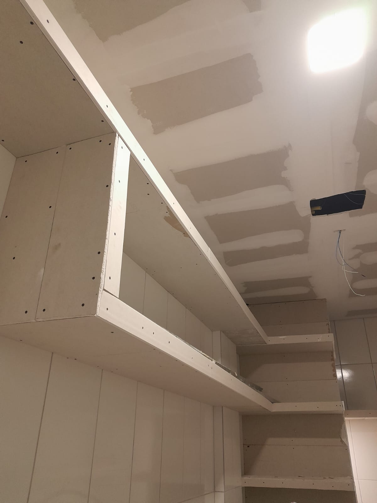 Prateleiras drywall