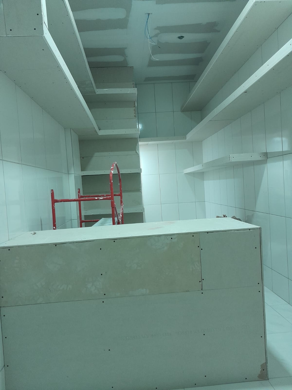 Balcão drywall